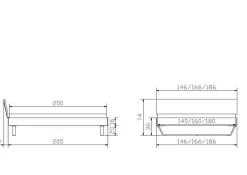 Online Holzbett ASTI Holzbetten