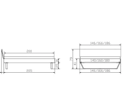 Hot Holzbett ASTI Betten|Holzbetten