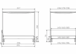 Hot Holzbett CILUNA Betten|Holzbetten