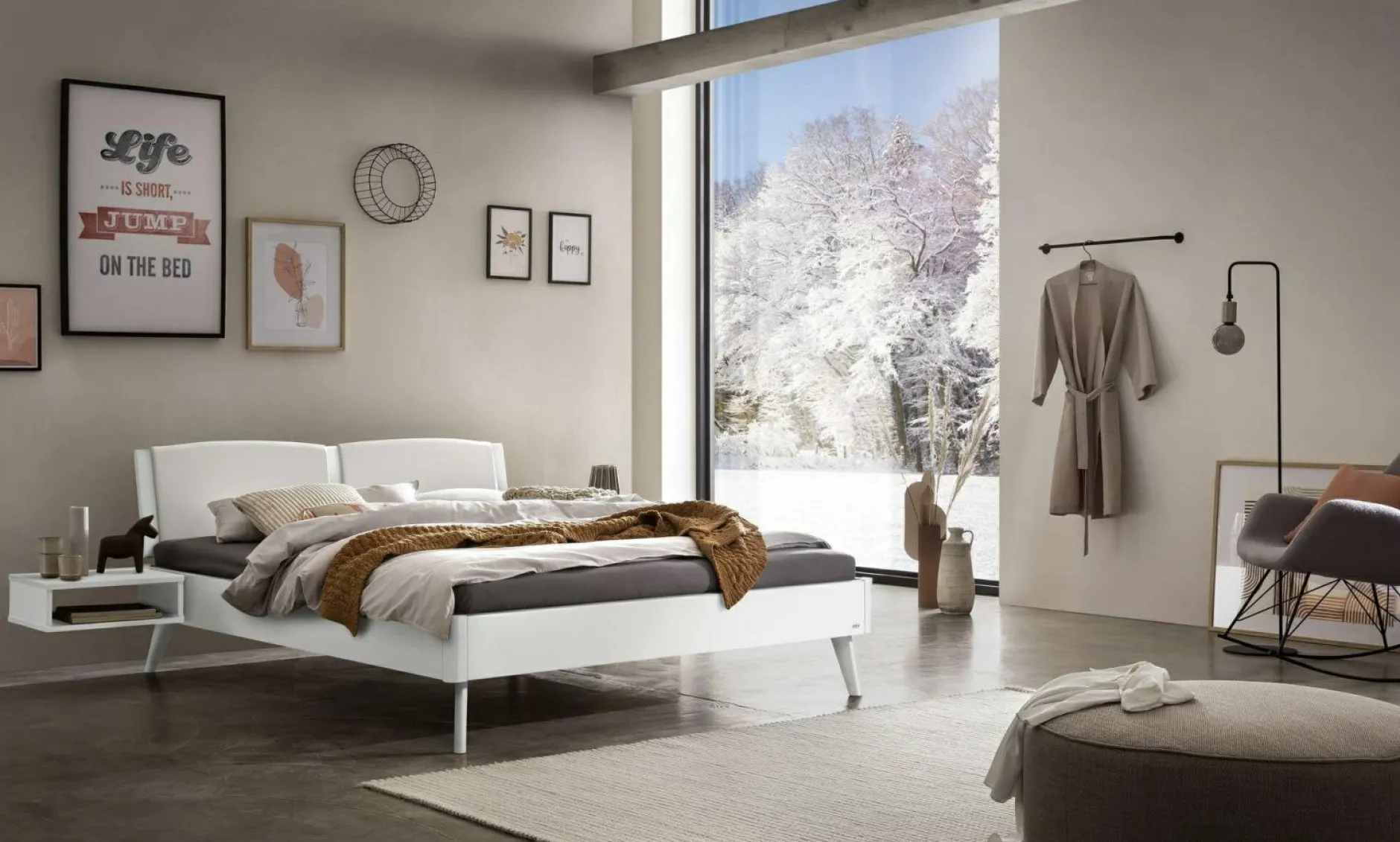 Outlet Holzbett FABRO Holzbetten