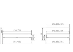 Online Holzbett FANANO Holzbetten