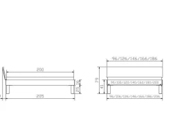 New Holzbett FORTI Holzbetten