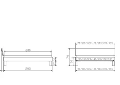 Discount Holzbett FORTI Betten|Holzbetten