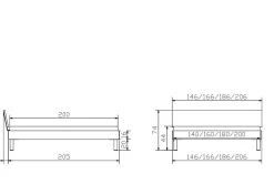 Best Holzbett LODI Betten|Holzbetten