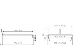 Best Holzbett MAROLA Holzbetten