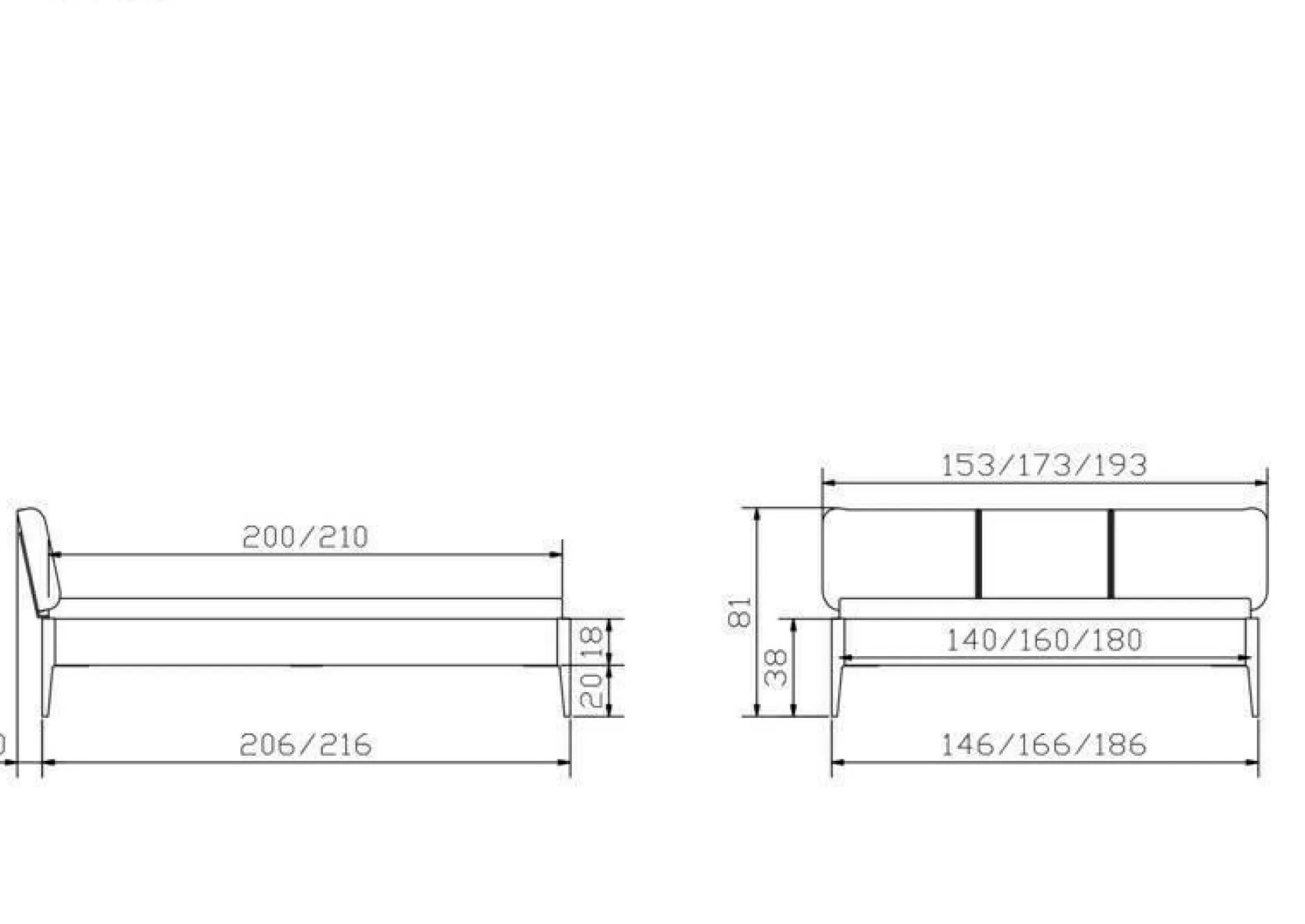Sale Holzbett PIENZA Holzbetten