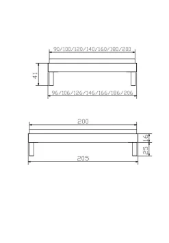Clearance Holzbett RAPALLO Betten|Holzbetten