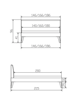 Best Holzbett SIMONE Betten|Holzbetten