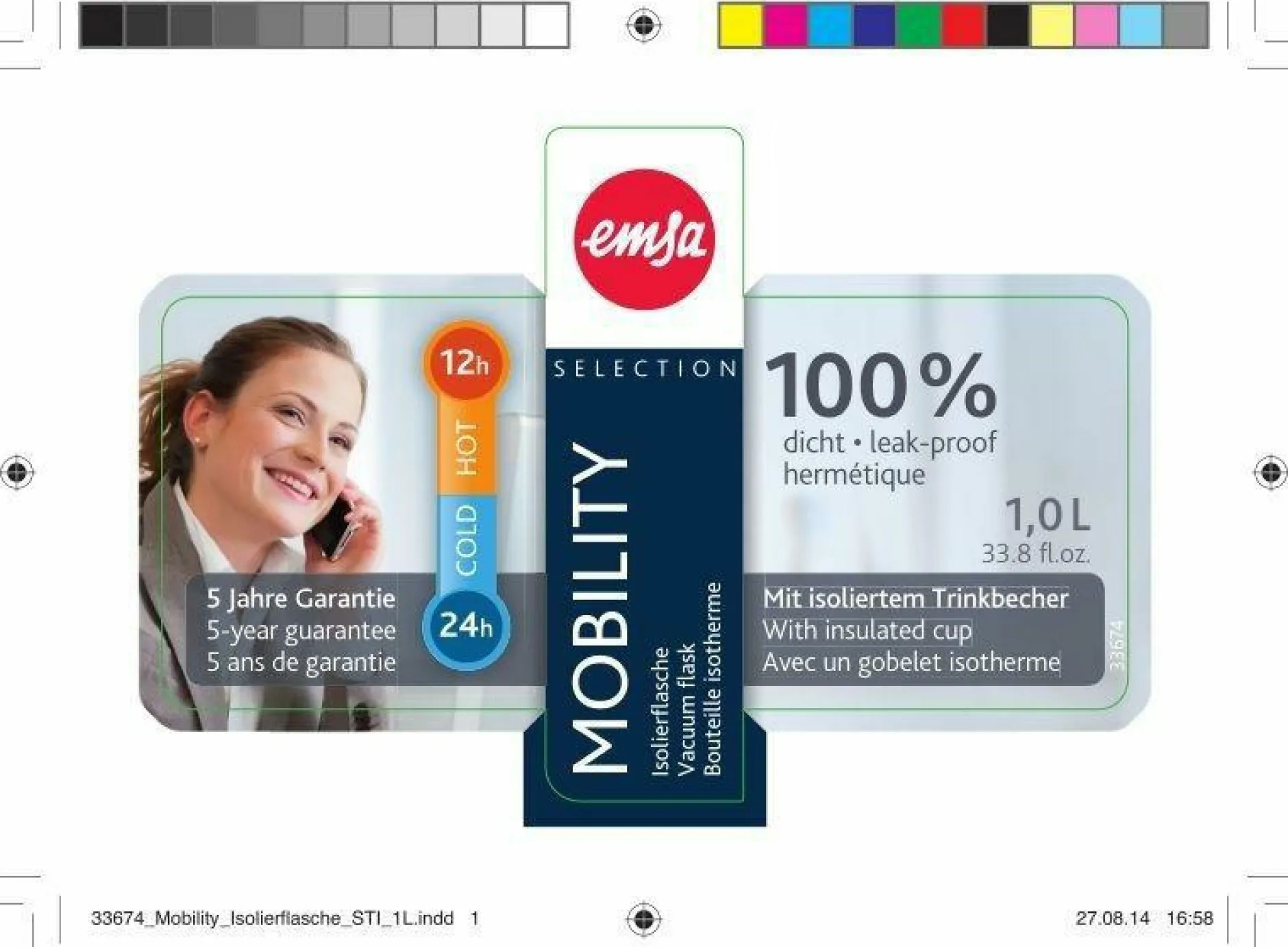 Clearance Isolierflasche MOBILITY Isolierkannen