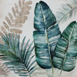 Outlet Keilrahmenbild BLÄTTER IN GRÜN Keilrahmenbilder