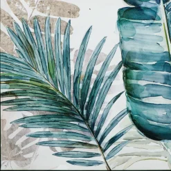 Outlet Keilrahmenbild BLÄTTER IN GRÜN Keilrahmenbilder