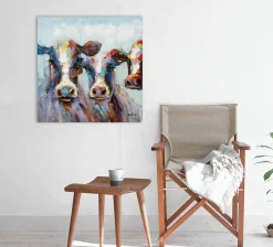 Online Keilrahmenbild BUNTE KÜHE Keilrahmenbilder|Bilder