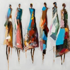 Outlet Keilrahmenbild DAMENGRUPPE Keilrahmenbilder|Originalbilder