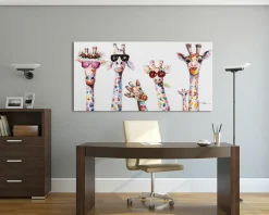 Hot Keilrahmenbild GIRAFFEN Keilrahmenbilder|Kunstdrucke