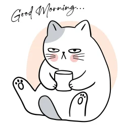 Clearance Keilrahmenbild GOOD MORNING Keilrahmenbilder