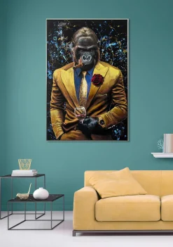 Sale Keilrahmenbild GORILLA MEN Keilrahmenbilder|Bilder