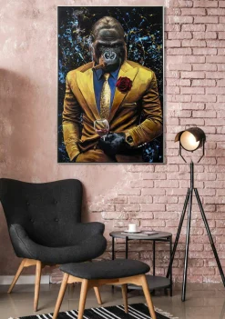 Sale Keilrahmenbild GORILLA MEN Keilrahmenbilder|Bilder