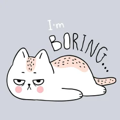Keilrahmenbild I´M BORING Keilrahmenbilder