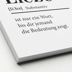 Best Keilrahmenbild LIEBE Keilrahmenbilder