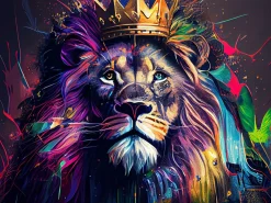 Hot Keilrahmenbild LION KING II Keilrahmenbilder|Bilder