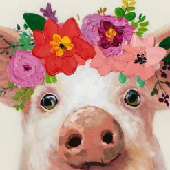 Discount Keilrahmenbild LITTLE PIG Keilrahmenbilder|Bilder