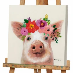 Discount Keilrahmenbild LITTLE PIG Keilrahmenbilder|Bilder