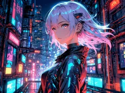 Online Keilrahmenbild MANGA GIRL I Keilrahmenbilder|Bilder