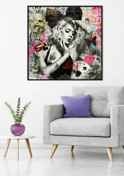 Discount Keilrahmenbild PLAY CAT Keilrahmenbilder|Originalbilder