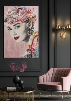 Hot Keilrahmenbild PRETTY IN PINK Keilrahmenbilder