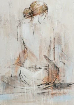 Keilrahmenbild SCHÖNE FRAU Keilrahmenbilder|Originalbilder