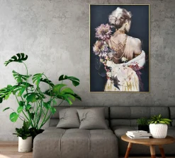 Keilrahmenbild SCHÖNER RÜCKEN Keilrahmenbilder|Originalbilder