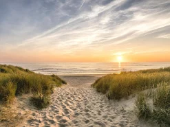 Clearance Keilrahmenbild WEG ZUM STRAND Keilrahmenbilder