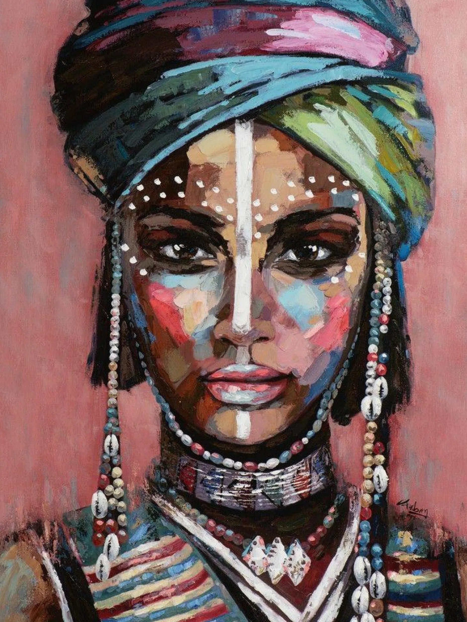 Clearance Keilrahmenbild WÜSTENFRAU Keilrahmenbilder|Kunstdrucke