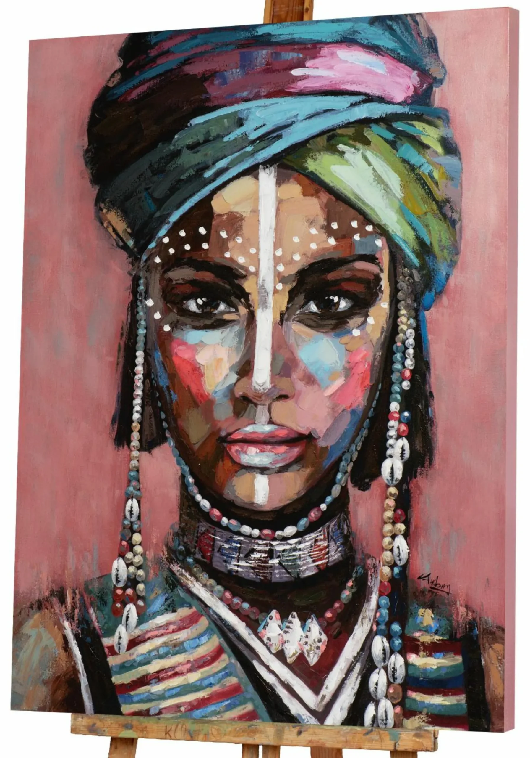 Clearance Keilrahmenbild WÜSTENFRAU Keilrahmenbilder|Kunstdrucke