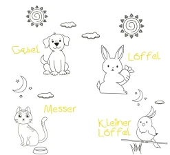 Outlet Kinderbesteck LITTLE FRIENDS Besteck