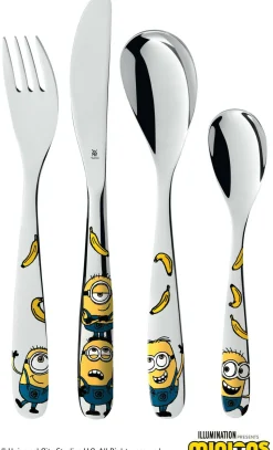 Clearance Kinderbesteck MINIONS Besteck|Gedeckter Tisch