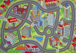 New Kinderteppich SPIELSTAßE Kinder Kinderteppiche|Kinderteppiche