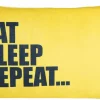 Outlet Kissen EAT SLEEP REPEAT Kissen