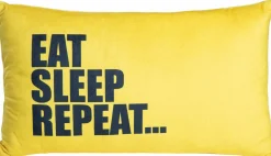 Outlet Kissen EAT SLEEP REPEAT Kissen