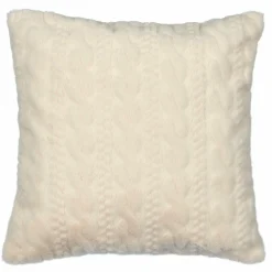 Sale Kissen Kunstfell Dekoration