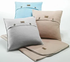 Discount Kissenhülle silber Kissen & Hüllen