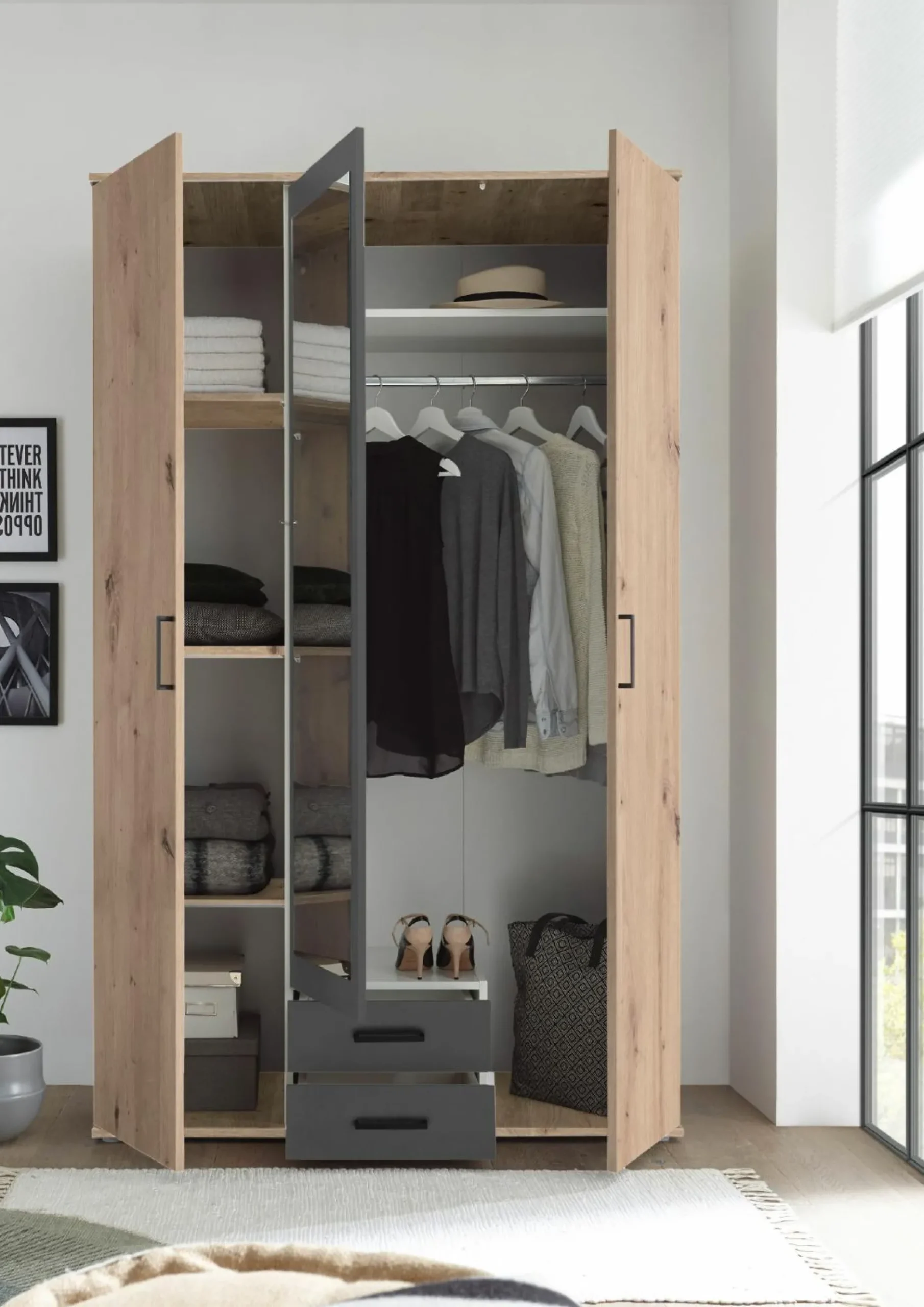 Sale Kleiderschrank BELLAC Kleiderschränke