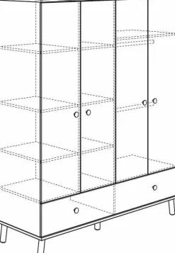 Kleiderschrank YLVIE Kleiderschränke|Kleiderschränke
