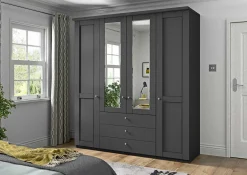 Clearance Kleiderschrank AALBORG Kleiderschränke|Kleiderschränke