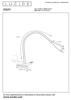 Discount Klemmleuchte ZOZY Schreibtischleuchten|Klemmleuchten