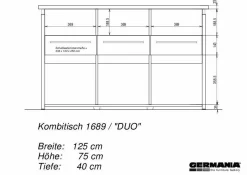 Online Kombitisch Duo Sonstige