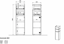 Hot Kommode GIFU Kommoden|Kommoden