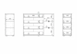 Sale Kommode TREND Wood Kommoden|Kommoden