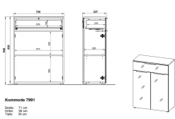 Kommode VASIO Kommoden|Kommoden