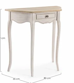 Hot Konsole CLARISSE Konsolentische|Konsolentische